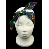 Rainbow Cosmos Self Tie Headband