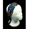 Rainbow Cosmos Self Tie Headband