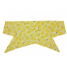 Yellow Honeycomb Bees Self Tie Headband