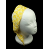 Yellow Honeycomb Bees Self Tie Headband