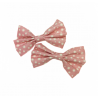 Glow in the Dark Pink Fairy Dust Hair Bows