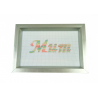6x4 Framed Cross stitch - Mum