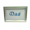 Framed Cross Stitch - Dad