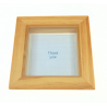 Framed Cross stitch - Thank You