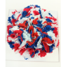 Red, Blue & White Flower Framed Picture