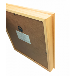 Framed Cross stitch - Thank You Teaching Assistant - Pink Flower