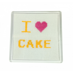 Cross Stitch Coaster - I...