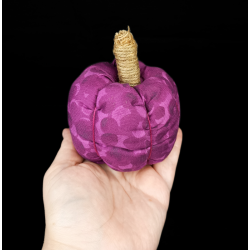Aubergine Scented Fabric Pumpkin