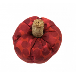 Burgundy Scented Fabric Pumpkin