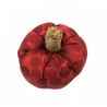 Burgundy Scented Fabric Pumpkin