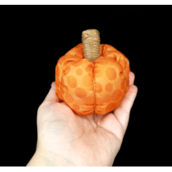 Orange Scented Fabric Pumpkin