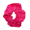 Fuchsia Marble & Sparkle Scrunchie