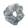 Steel Marble & Sparkle Scrunchie