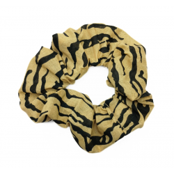 Tiger Print Scrunchie
