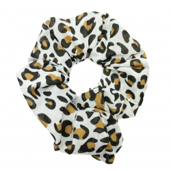 Cheetah Print Scrunchie