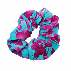Blue & Purple Floral Hair...