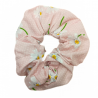Pink Daisy Scrunchie