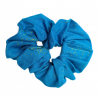 Blue & Gold Hair Scrunchie
