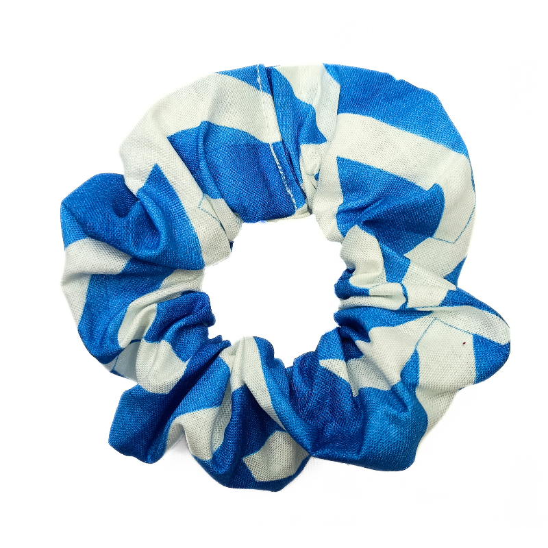 Scotland Saltaire Flag Scrunchie