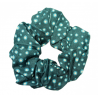 Glow in the Dark Teal Fairy Dust Scrunchie