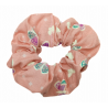 Glow in the Dark Pink Butterfly Scrunchie