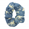 Glow in the Dark Blue Unicorn Scrunchie