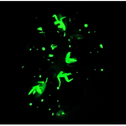 Glow in the Dark Teal Fairy Scrunchie