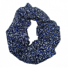 Glow in the Dark Navy Bioluminescence Scrunchie