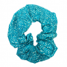 Glow in the Dark Teal Bioluminescence Scrunchie
