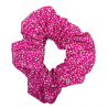 Glow in the Dark Pink Bioluminescence Scrunchie