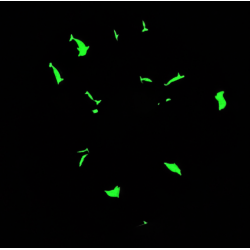 Glow in the Dark Pink Dolphin Scrunchie