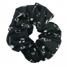 Black & White Music Scrunchie