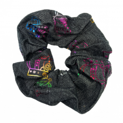 Denim Rainbow Queen Crown...