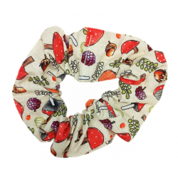Cream Autumn Scrunchie