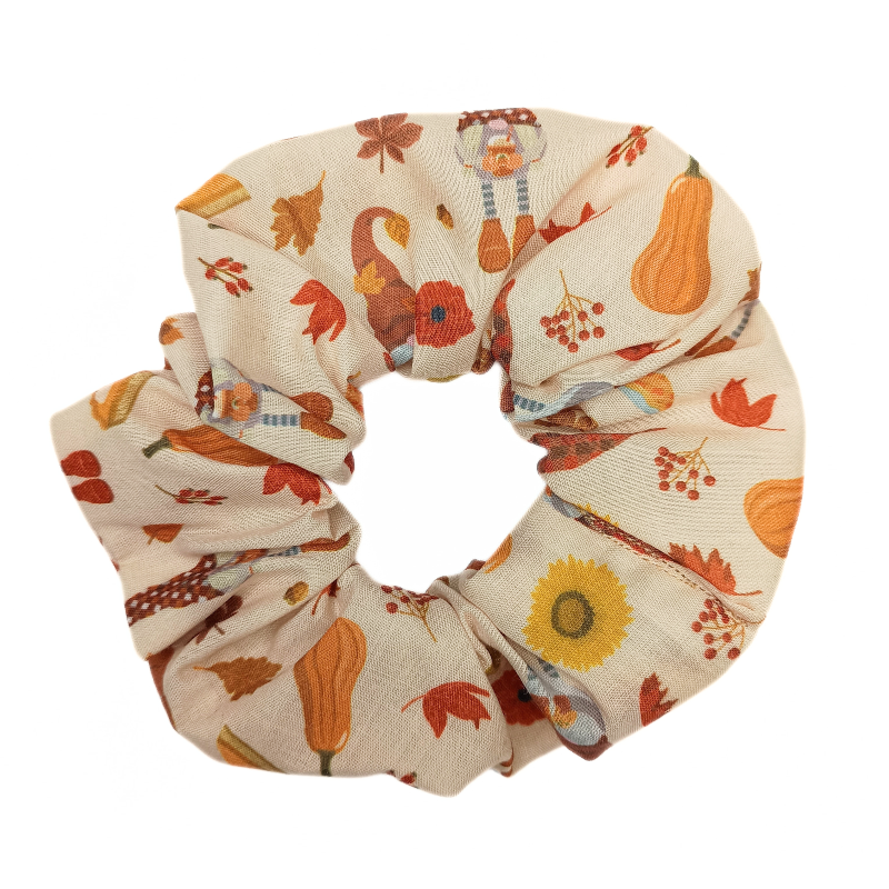 Autumn Gonks Scrunchie