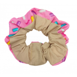 Sprinkles Doughnut Scrunchie
