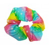 Rainbow Galaxy Star Scrunchie