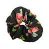 Black Strawberry Scrunchie