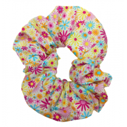 Funky Flower Scrunchie