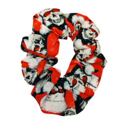 Skulls Christmas Scrunchie