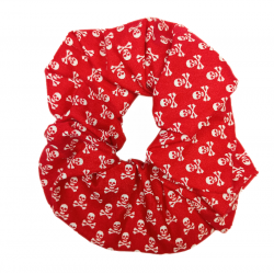Red Ditsy Skull &...