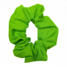 Plain Lime Green Scrunchie