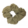 Plain Olive Green Scrunchie