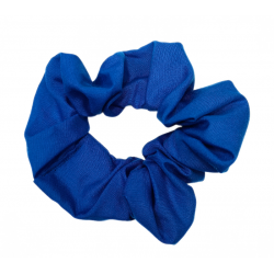 Plain Royal Blue Scrunchie