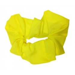 Plain Yellow Scrunchie
