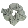 Plain Light Grey Scrunchie