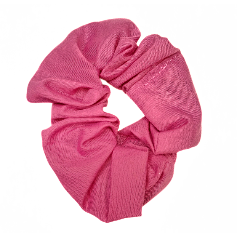 Plain Dusky Pink Scrunchie