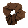 Plain Brown Scrunchie