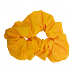 Plain Amber Scrunchie