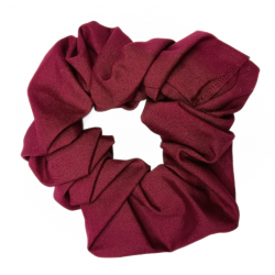Plain Wine Scrunchie